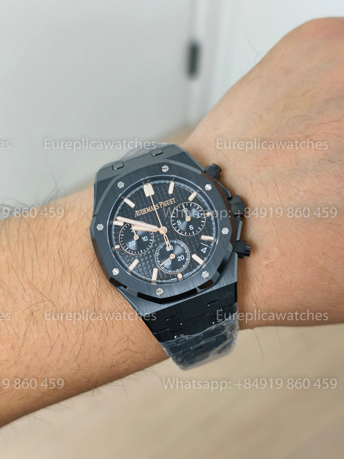 ZF Factory Audemars Piguet Royal Oak Chronograph 26240CE – Full Black Ceramic