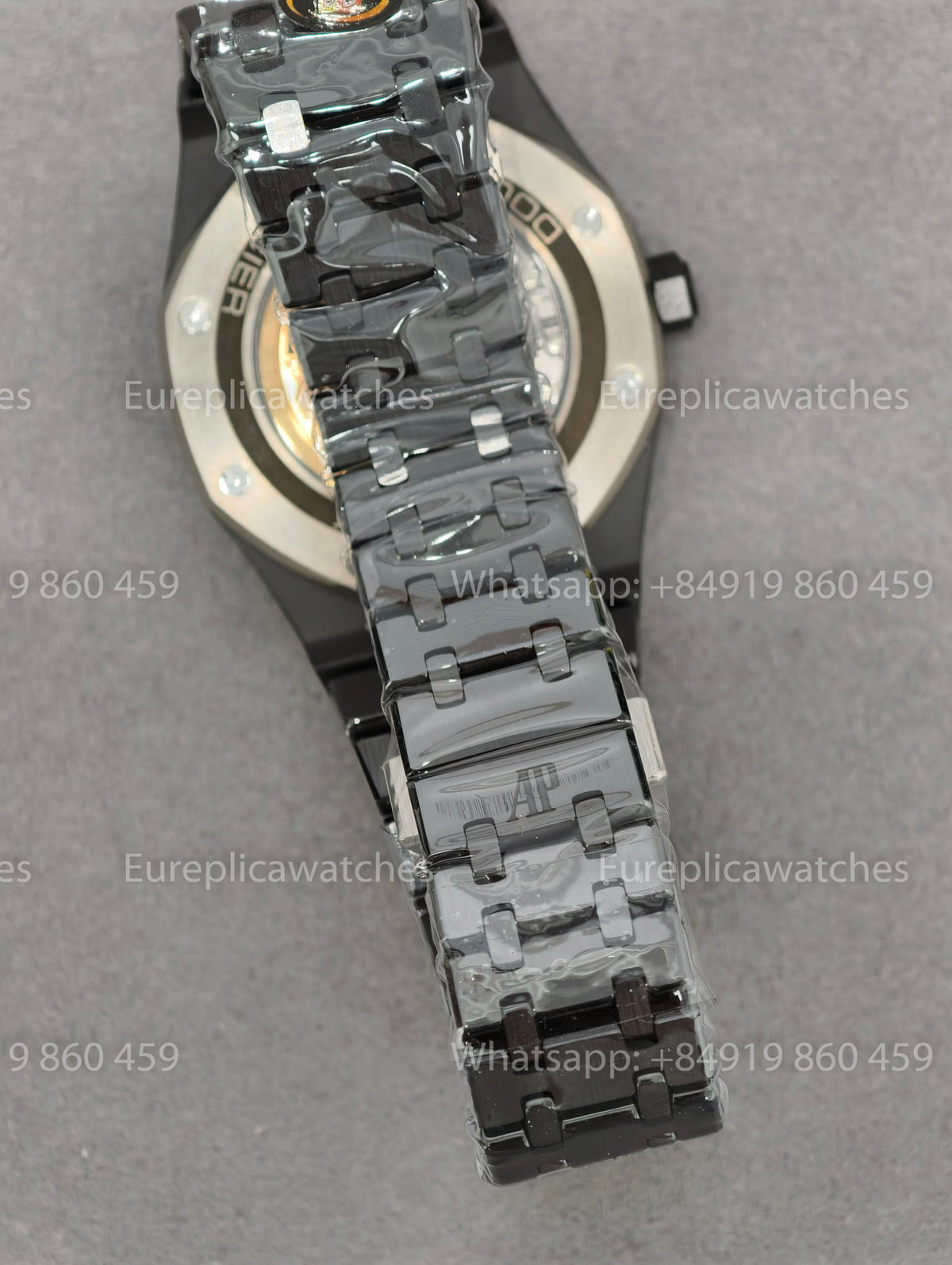 DDF Factory Audemars Piguet Royal Oak Double Balance Wheel Openworked 15416CE – Full Black Ceramic