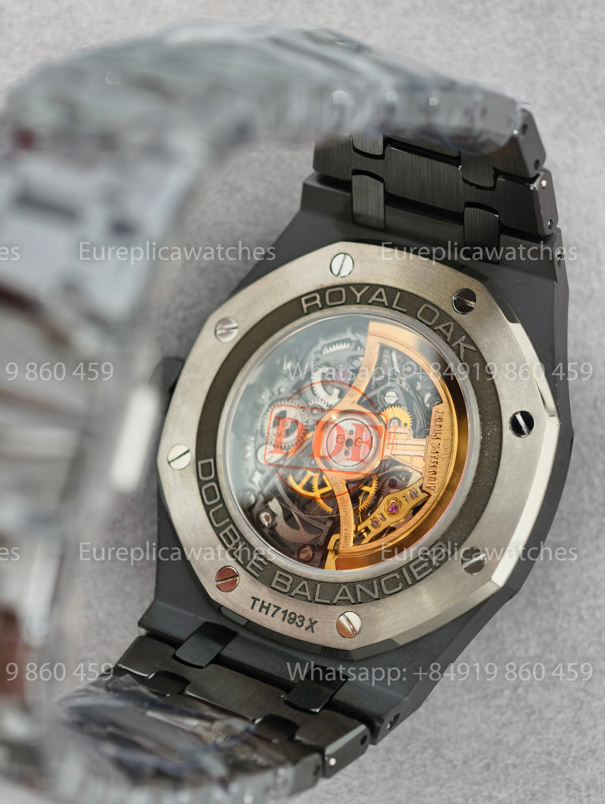 DDF Factory Audemars Piguet Royal Oak Double Balance Wheel Openworked 15416CE – Full Black Ceramic