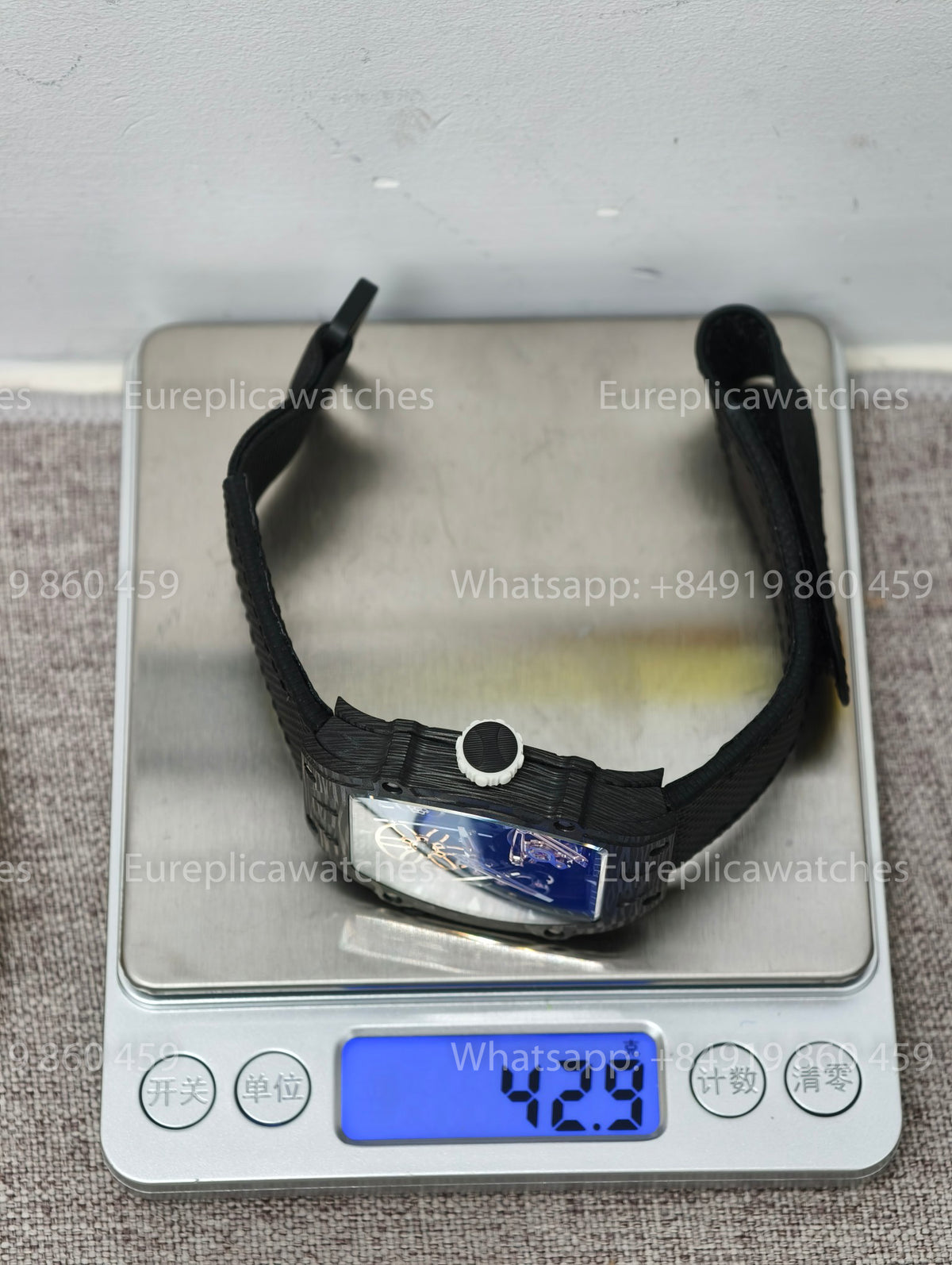 Custom Factory Richard Mille RM 27-05 Flying Tourbillon Carbon TPT – Ultra-Thin