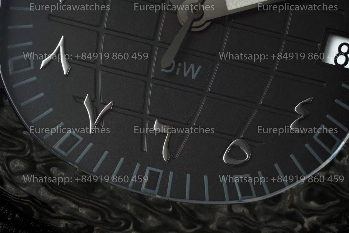 DiW Patek Philippe Aquanaut 5167 – Forged Two-Tone Quartz Carbon Fiber Case