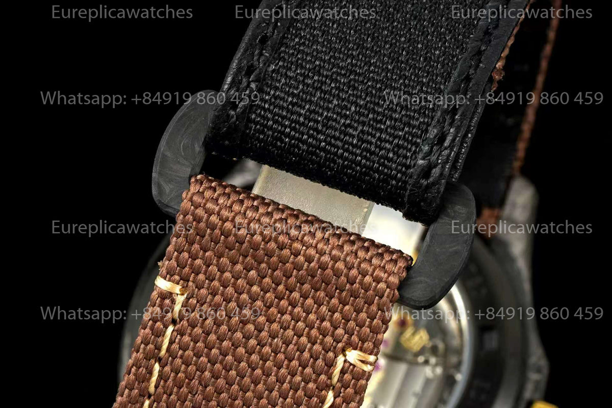 DiW Patek Philippe Aquanaut 5167 – Yellow Dial Carbon Fiber Case