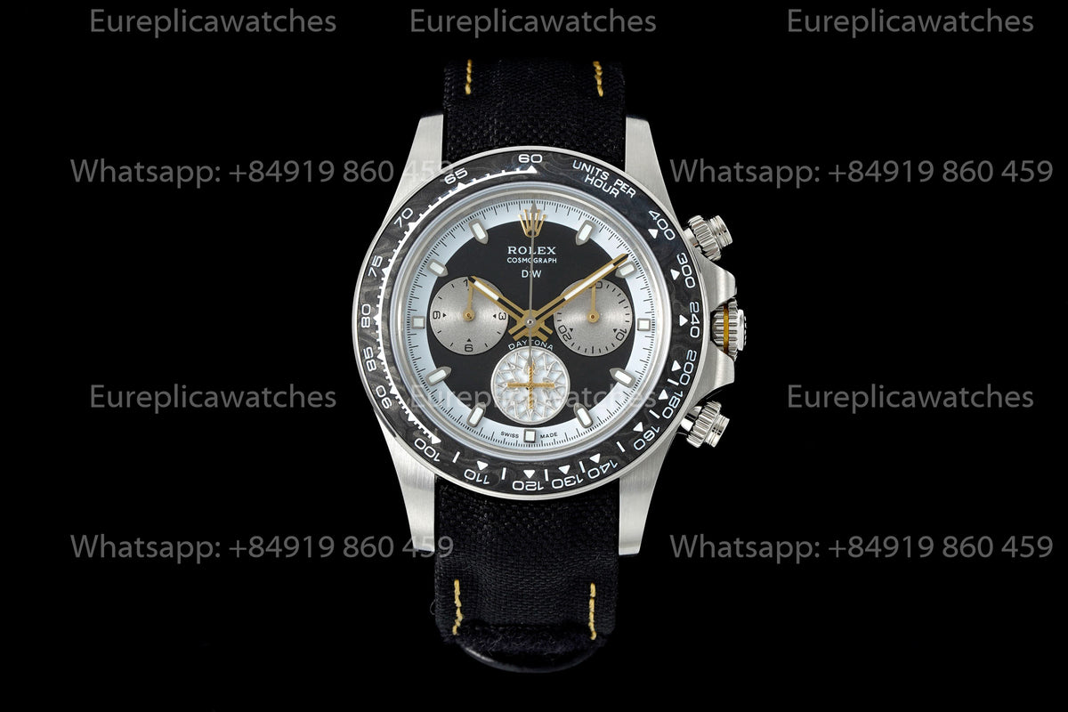DIW Carbon Rolex Daytona “Exceptional-1” – Carbon Fiber Custom Edition Black Strap
