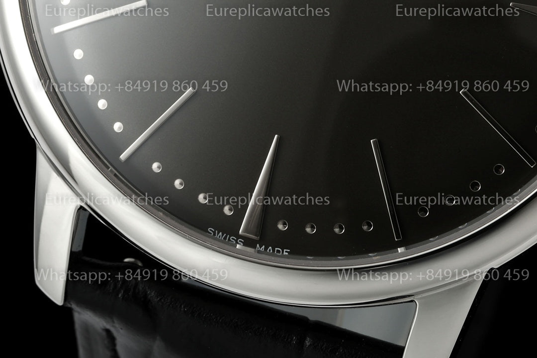 KZ Factory Vacheron Constantin traditionnelle 81180 Black Dial Classic Minimalist Dress Watch