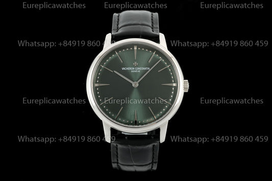 KZ Factory Vacheron Constantin traditionnelle 81180 Green Dial Classic Minimalist Dress Watch