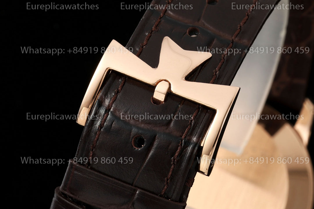 KZ Factory Vacheron Constantin traditionnelle 81180 White Dial and rose gold case dress watch