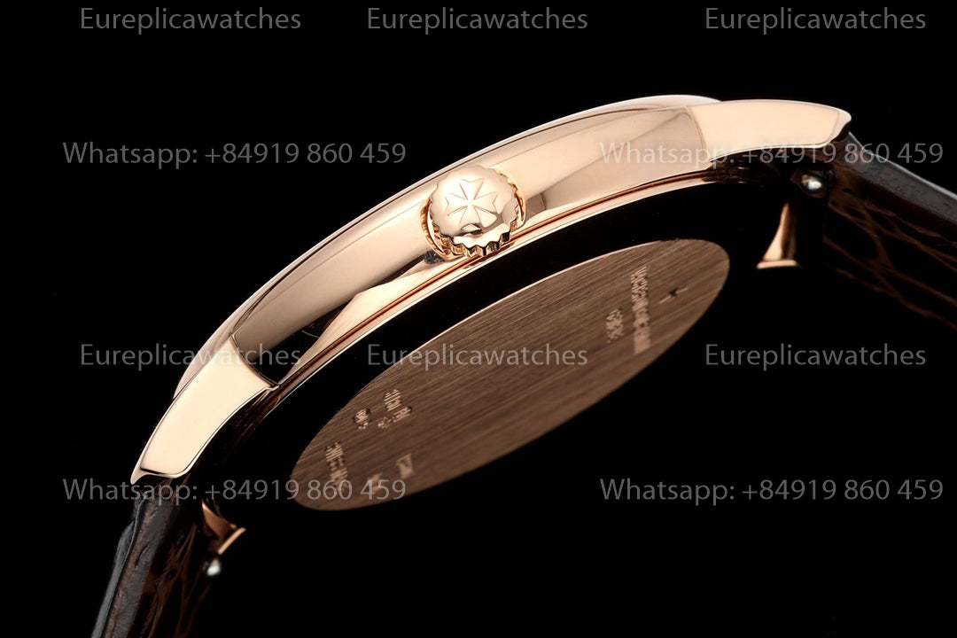 KZ Factory Vacheron Constantin traditionnelle 81180 White Dial and rose gold case dress watch