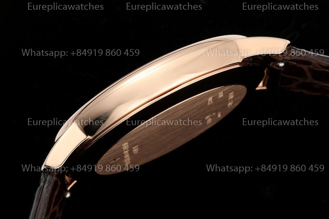 KZ Factory Vacheron Constantin traditionnelle 81180 Green Dial and rose gold case dress watch