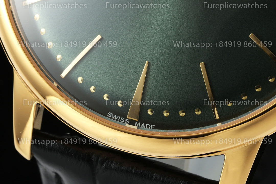 KZ Factory Vacheron Constantin traditionnelle 81180 Green Dial and Yellow Gold Case