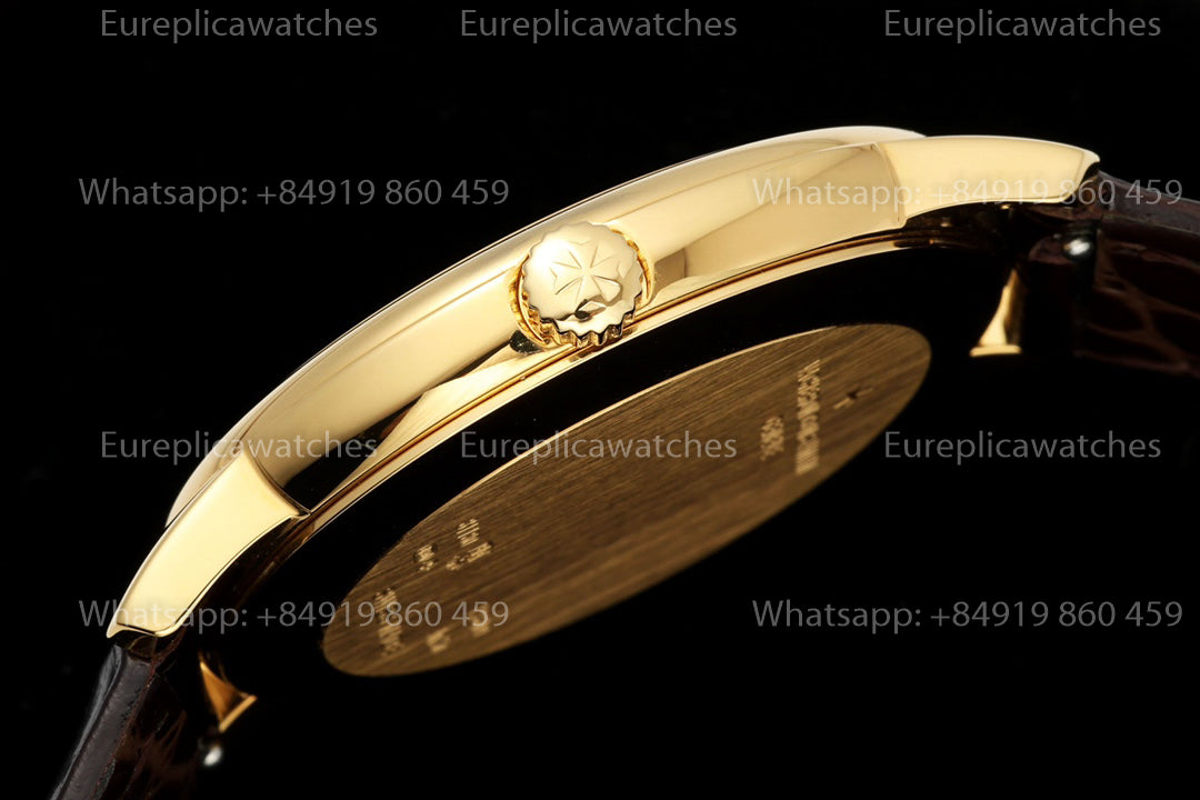 KZ Factory Vacheron Constantin traditionnelle 81180 White Dial and Yellow Gold Case