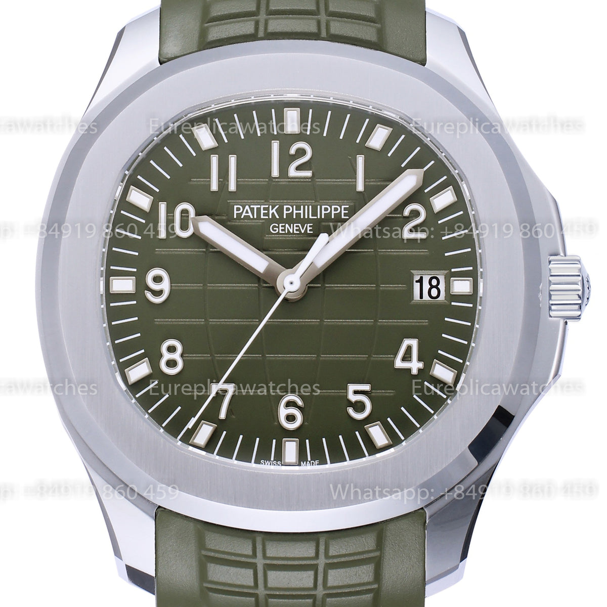 WS Factory Patek Philippe Aquanaut 5168G-010 Green dial Full-Weight Edition