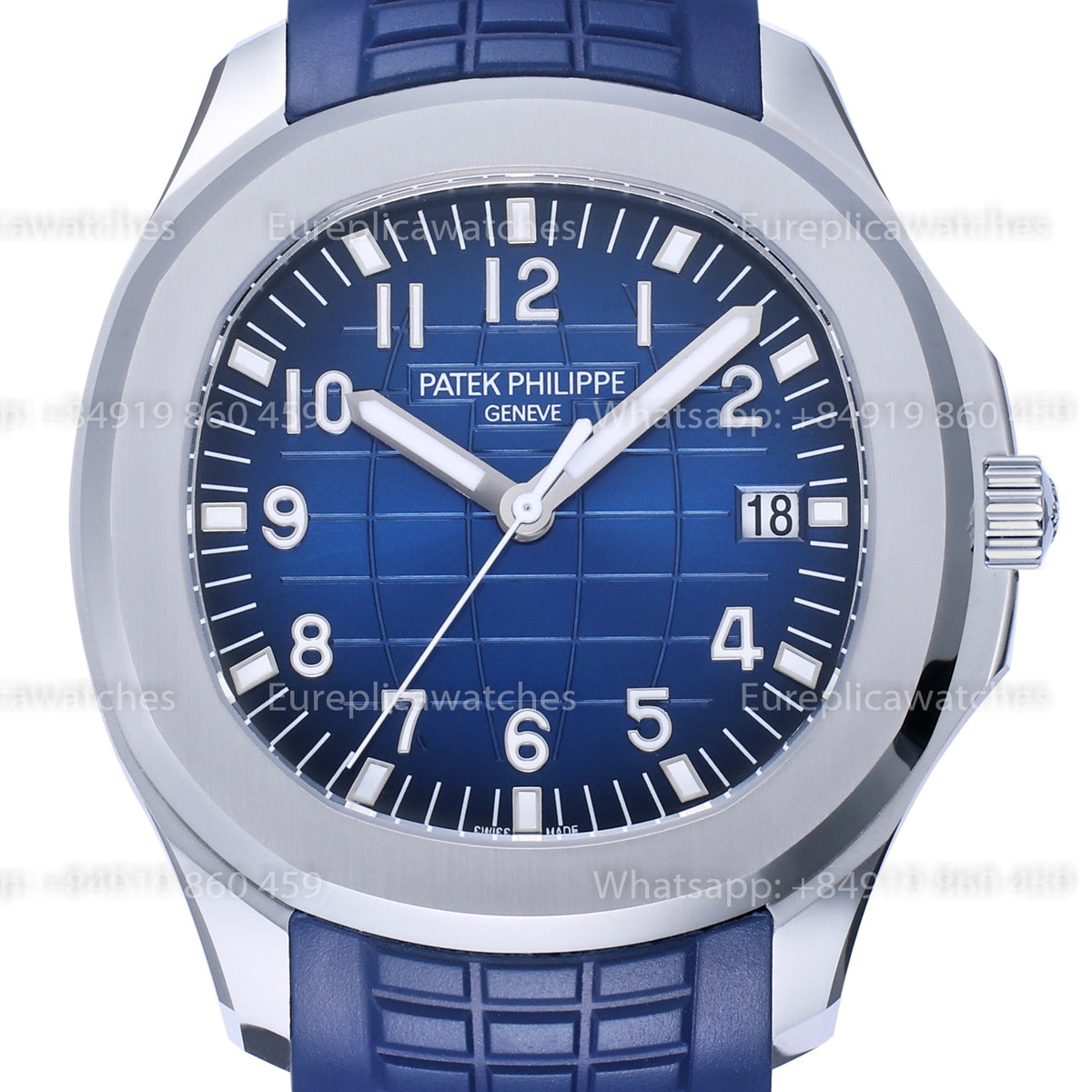 WS Factory Patek Philippe Aquanaut 5168G-001 Blue dial Full-Weight Edition