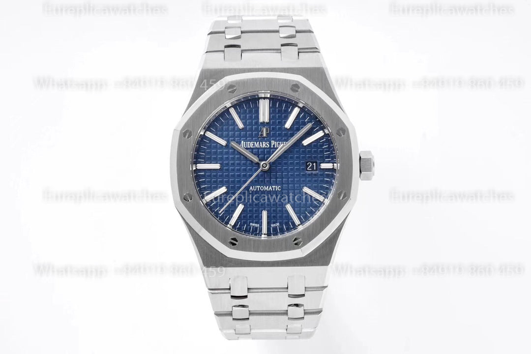 ZF Factory Audemars Piguet Royal Oak 15400 V2 Blue Dial – 9.8mm Ultra-Thin