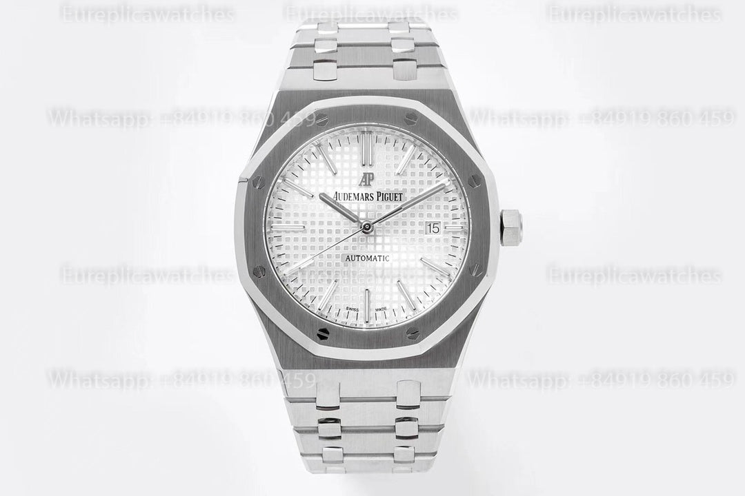 ZF Factory Audemars Piguet Royal Oak 15400 V2 White Dial – 9.8mm Ultra-Thin