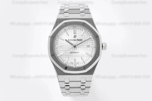 ZF Factory Audemars Piguet Royal Oak 15400 V2 White Dial – 9.8mm Ultra-Thin