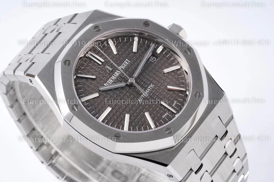 ZF Factory Audemars Piguet Royal Oak 15400 V2 Grey Dial – 9.8mm Ultra-Thin