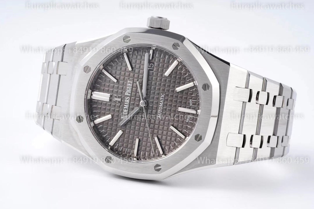 ZF Factory Audemars Piguet Royal Oak 15400 V2 Grey Dial – 9.8mm Ultra-Thin