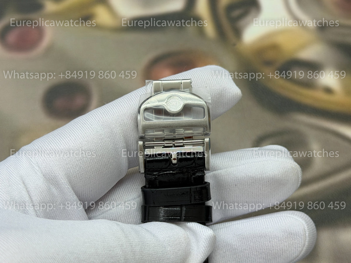 OCTA Factory IWC Portugieser Chronograph IW371605 Gelbes Zifferblatt Edelstahlgehäuse