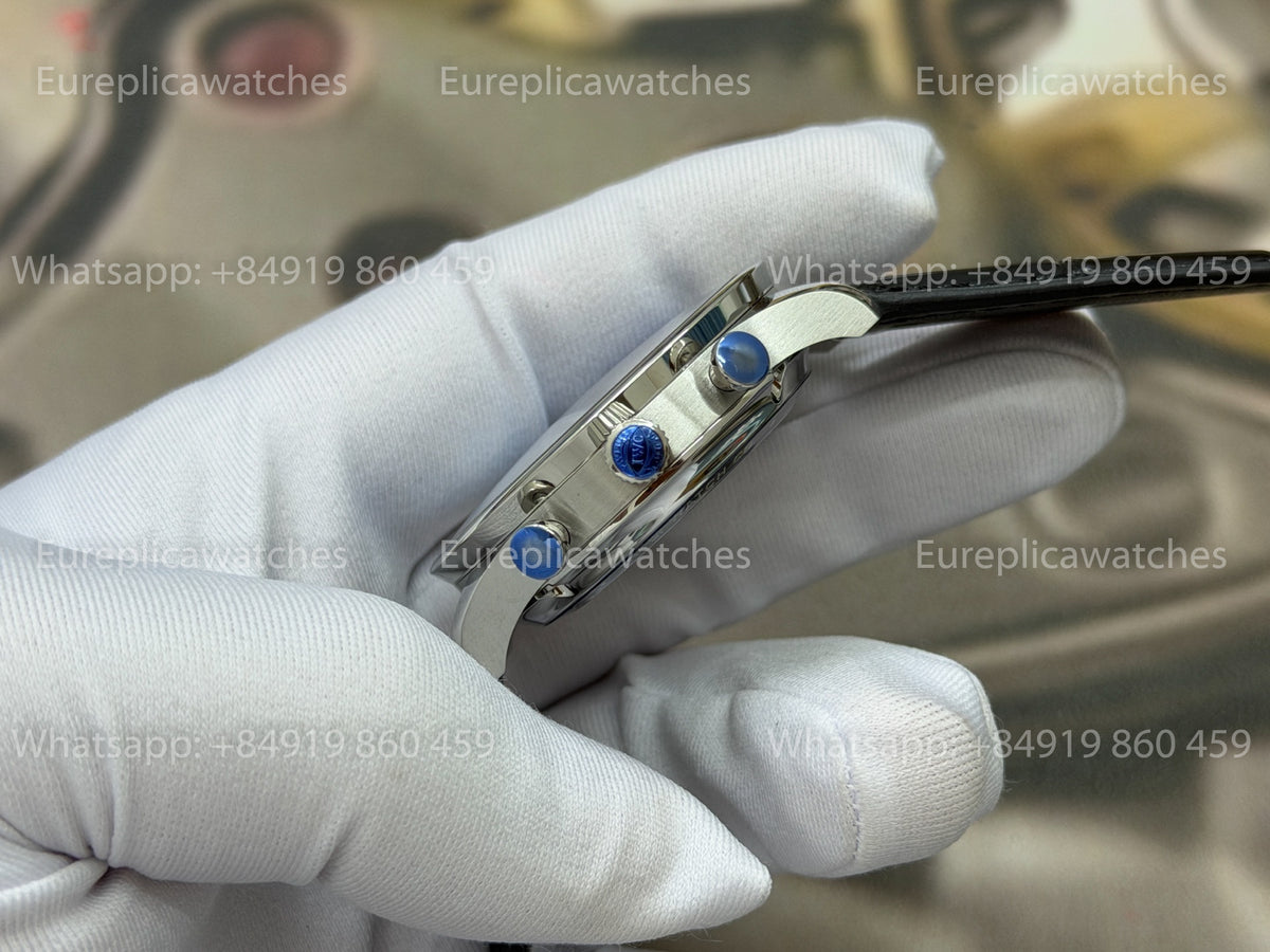 OCTA Factory IWC Portugieser Chronograph IW371605 Blaues Zifferblatt Edelstahlgehäuse