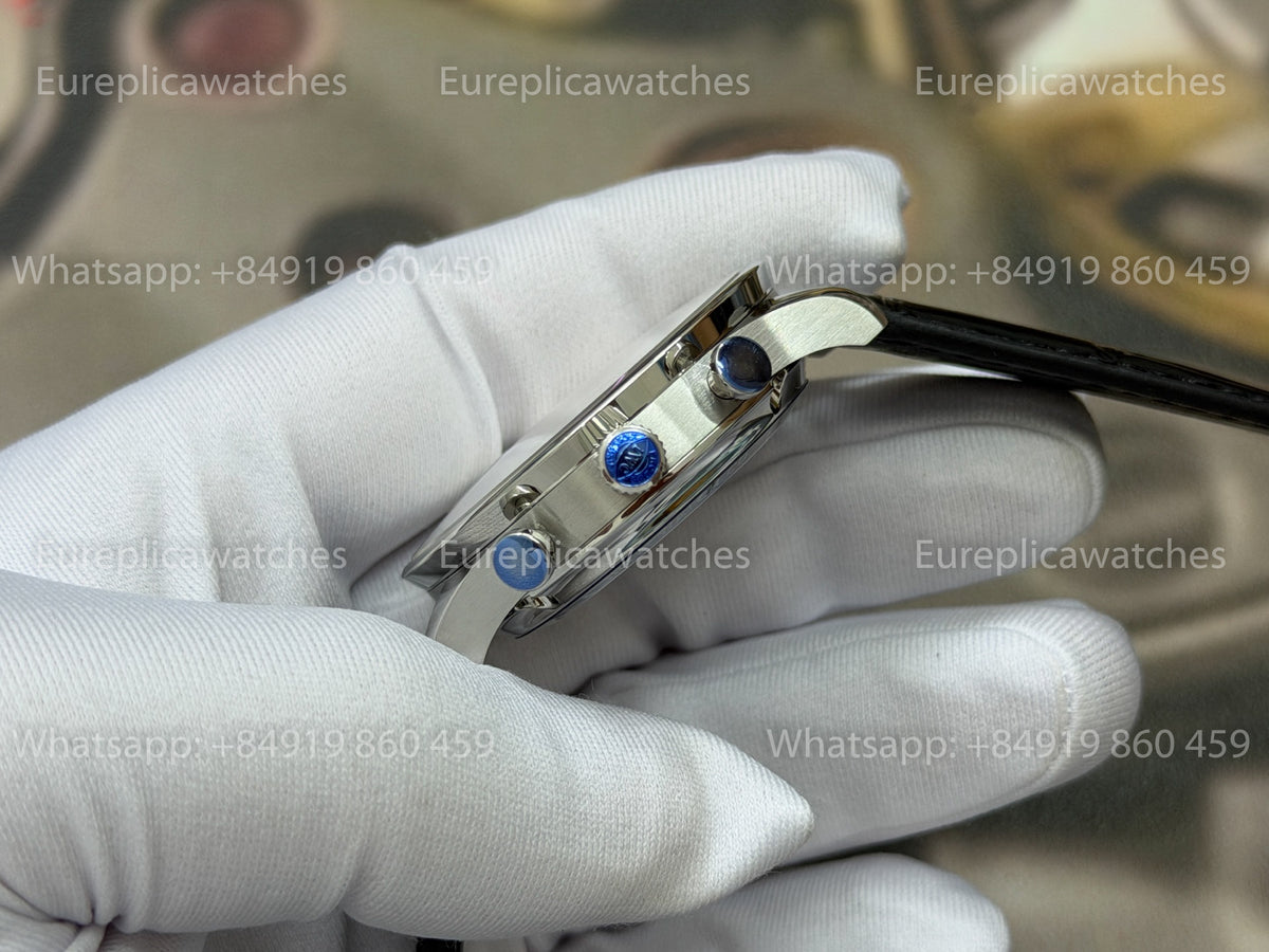 OCTA Factory IWC Portugieser Chronograph IW371605 Blue Leather Strap