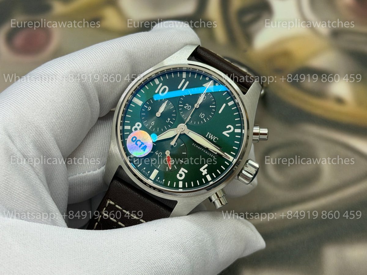 OCTA Factory IWC Pilot’s Watch Chronograph – Green Dial Cal. 69385