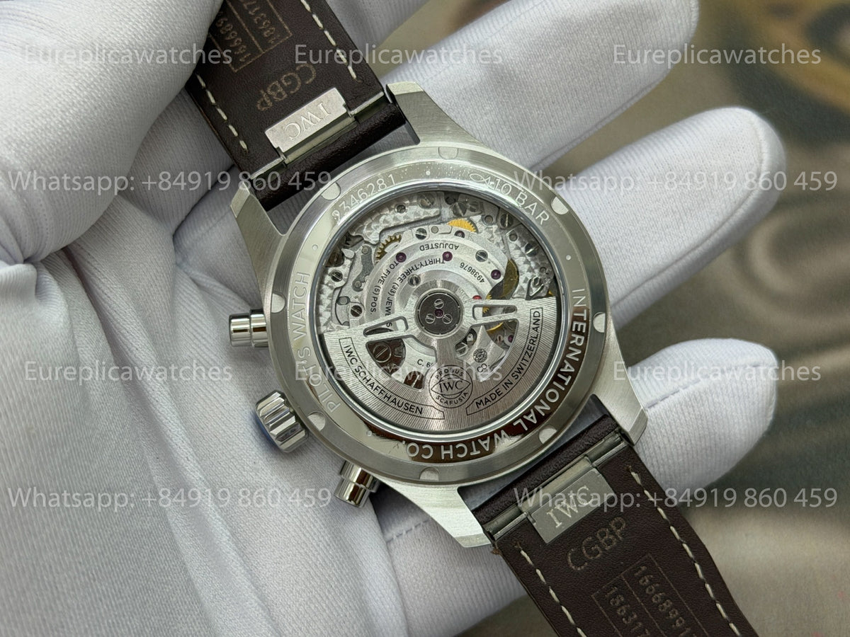 OCTA Factory IWC Pilot’s Watch Chronograph – Green Dial Cal. 69385