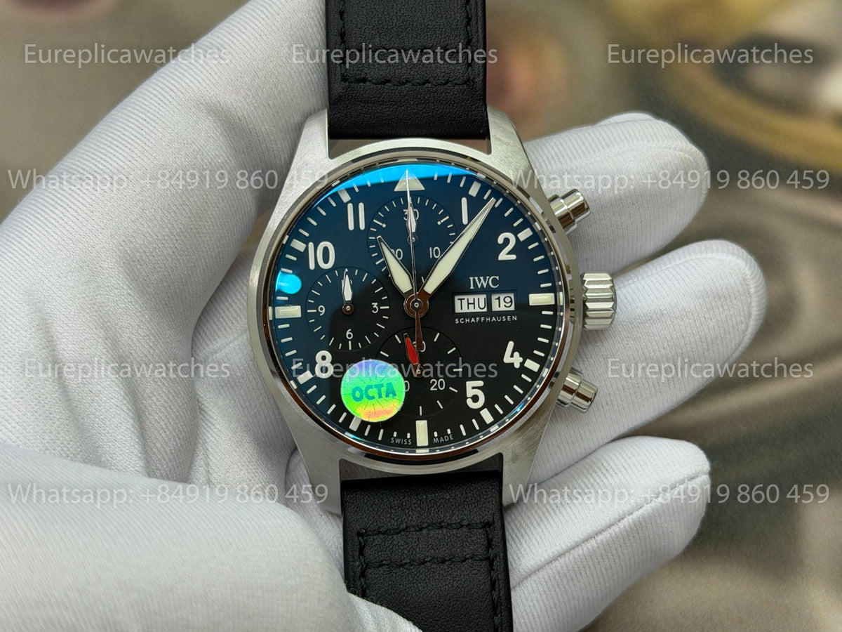 OCTA Factory IWC Fliegeruhr Chronograph – Blaues Zifferblatt Kal. 69385