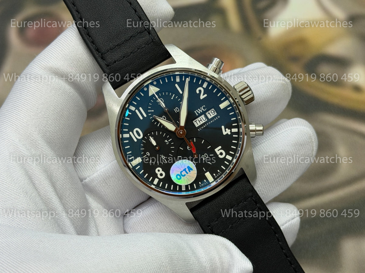 OCTA Factory IWC Fliegeruhr Chronograph – Blaues Zifferblatt Kal. 69385