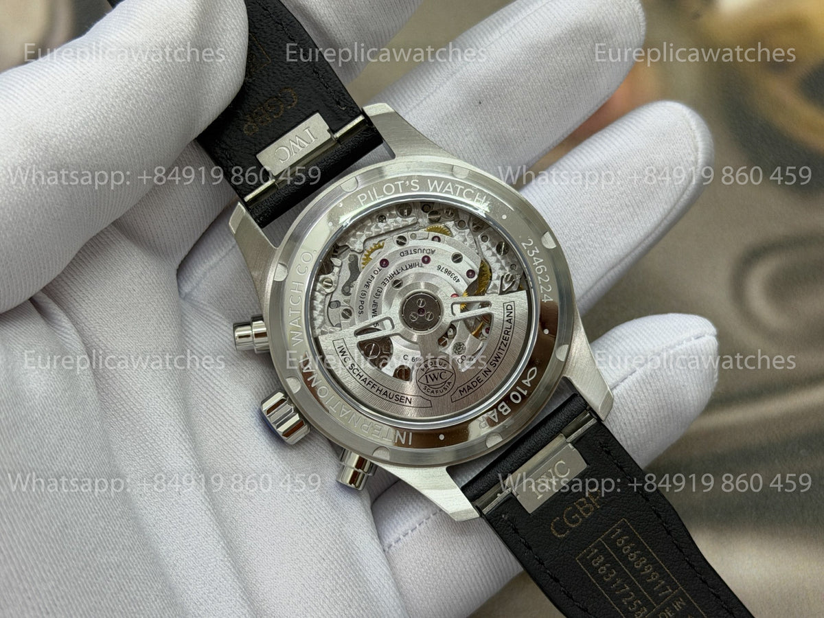 OCTA Factory IWC Fliegeruhr Chronograph – Blaues Zifferblatt Kal. 69385