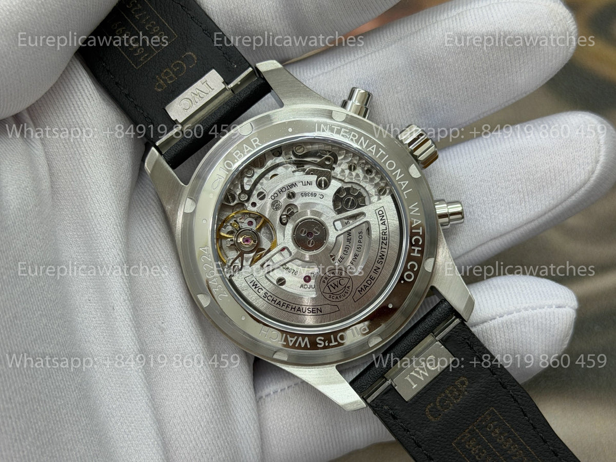 OCTA Factory IWC Fliegeruhr Chronograph – Blaues Zifferblatt Kal. 69385