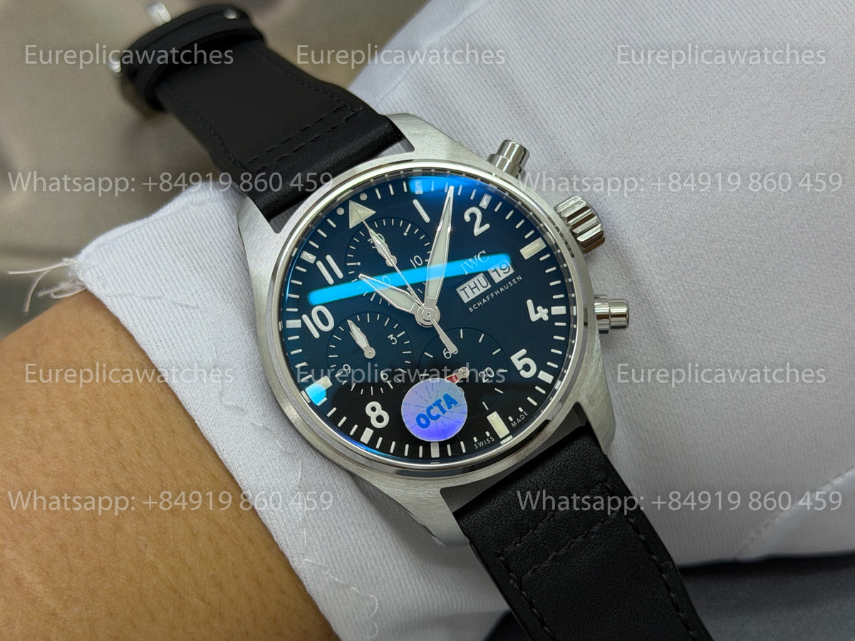 OCTA Factory IWC Fliegeruhr Chronograph – Blaues Zifferblatt Kal. 69385