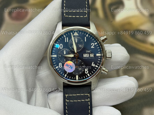 OCTA Factory IWC Pilot’s Watch Chronograph – Light Blue Dial Cal. 69385