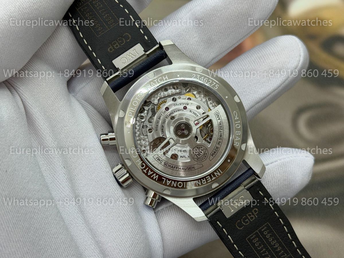 OCTA Factory IWC Pilot’s Watch Chronograph – Hellblaues Zifferblatt Kal. 69385