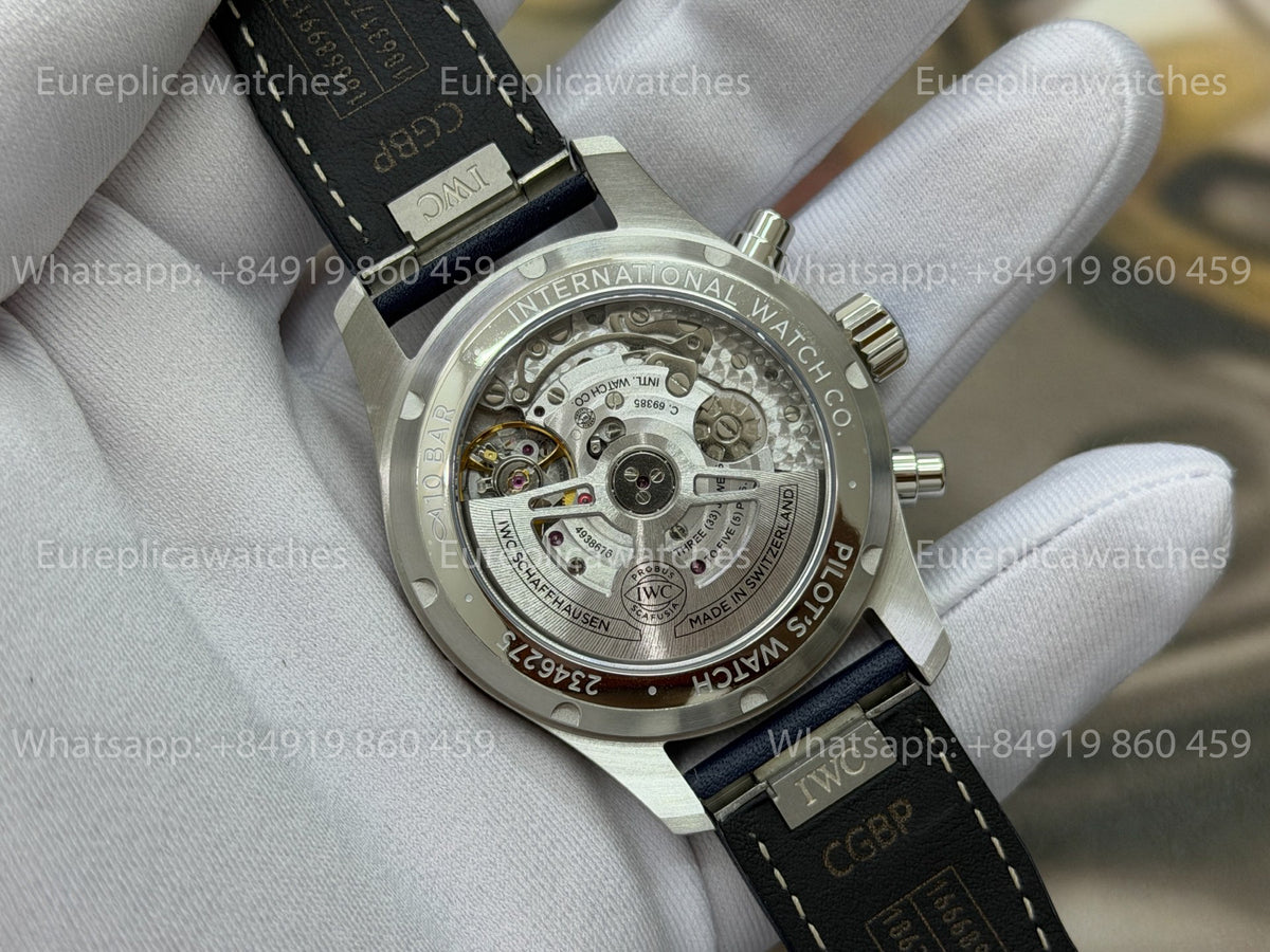 OCTA Factory IWC Pilot’s Watch Chronograph – Hellblaues Zifferblatt Kal. 69385