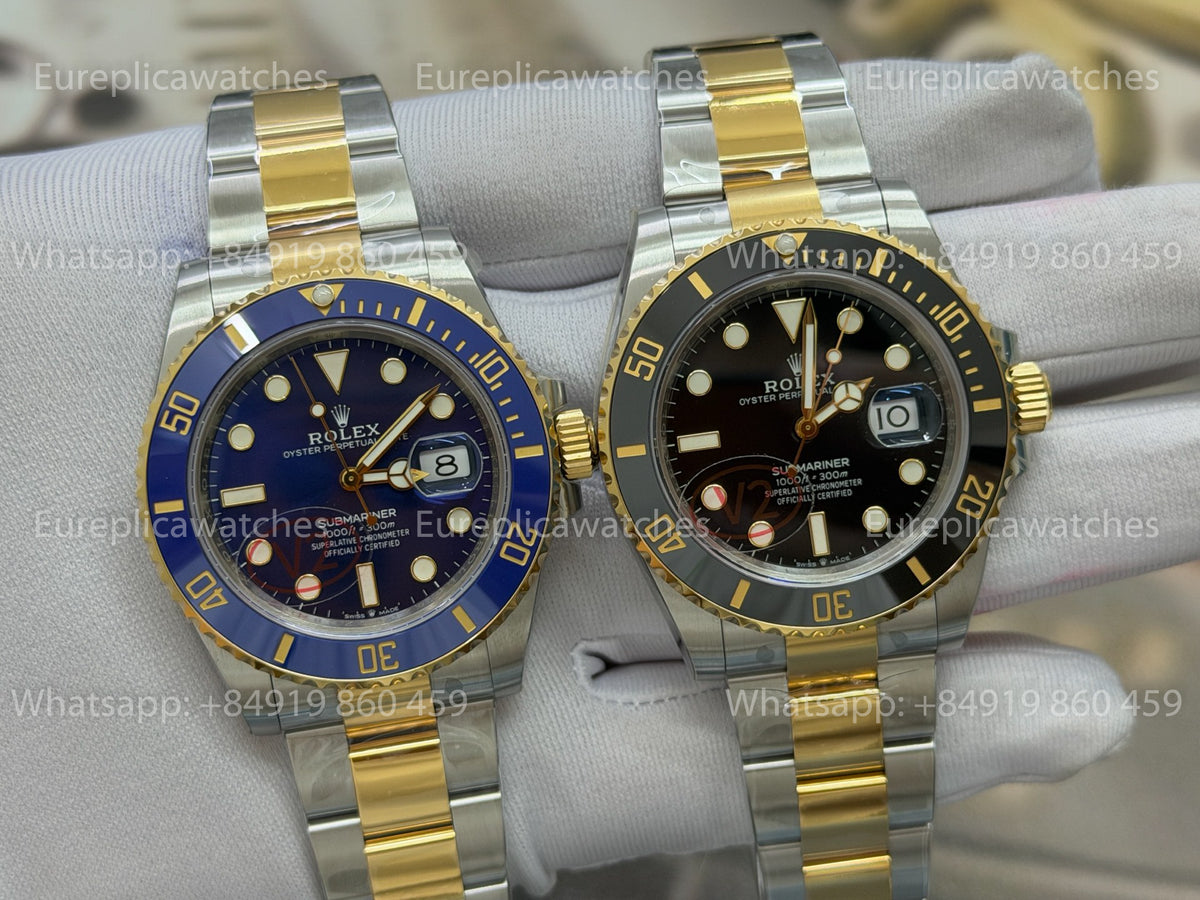 VSF Rolex Submariner 126613LN-0002 VS Factory schwarzes Zifferblatt 180 Gramm freischwingende Unruh