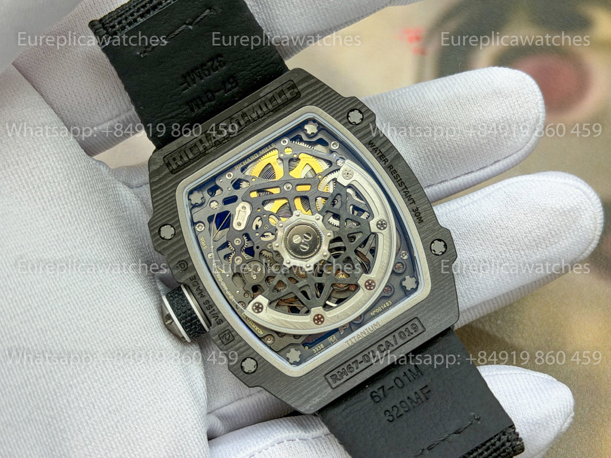 RF - Richard Mille RM 67-02 Italy Edition Rich Factory CRMA7 Pro Carbon TPT