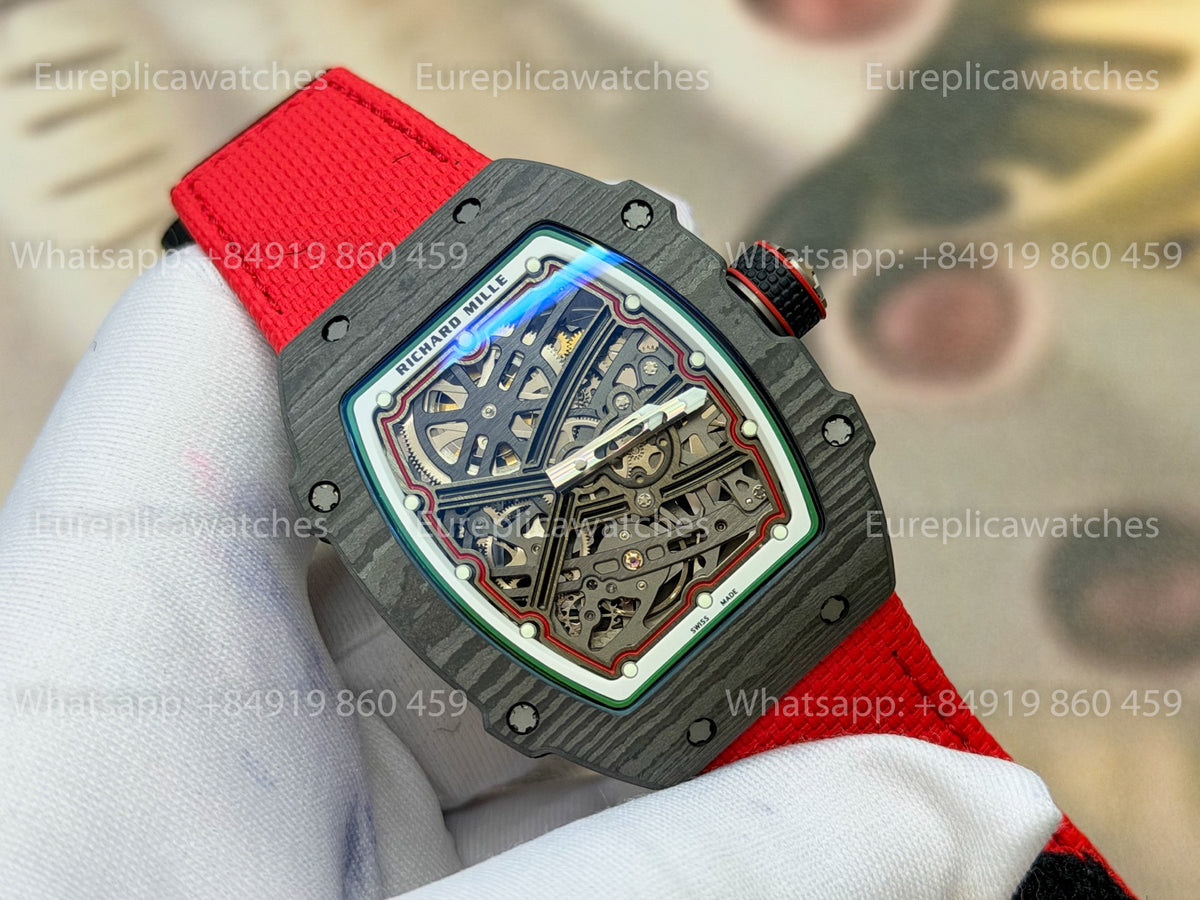 RF - Richard Mille RM 67-02 Alexander Zverev Rich Factory CRMA7 Pro Carbon TPT