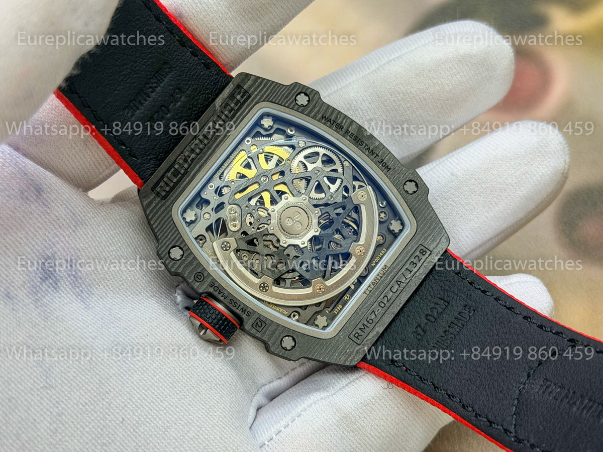 RF - Richard Mille RM 67-02 Alexander Zverev Rich Factory CRMA7 Pro Carbon TPT