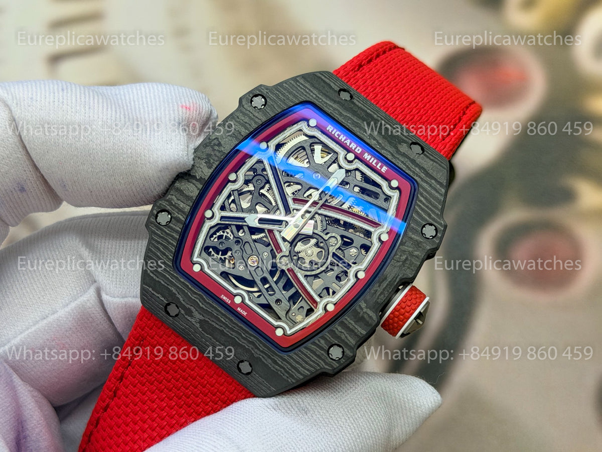 RF - Richard Mille RM 67-02 Alexander Zverev Rich Factory CRMA7 Pro Carbon TPT