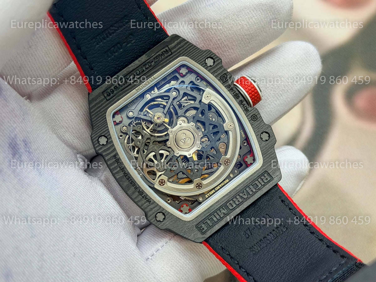 RF - Richard Mille RM 67-02 Alexander Zverev Rich Factory CRMA7 Pro Carbon TPT