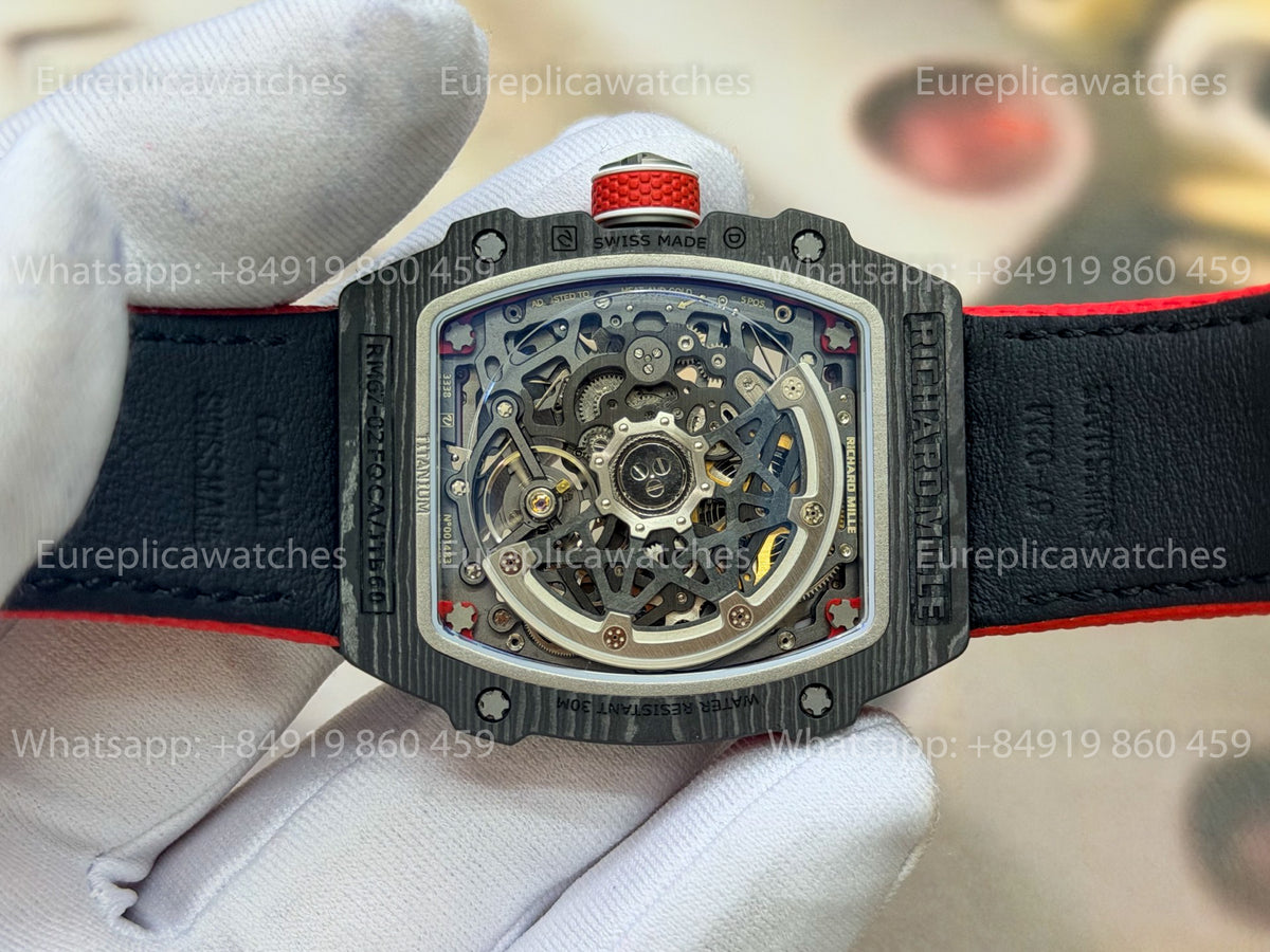 RF - Richard Mille RM 67-02 Alexander Zverev Rich Factory CRMA7 Pro Carbon TPT