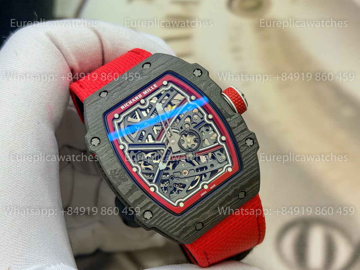 RF - Richard Mille RM 67-02 Alexander Zverev Rich Factory CRMA7 Pro Carbon TPT