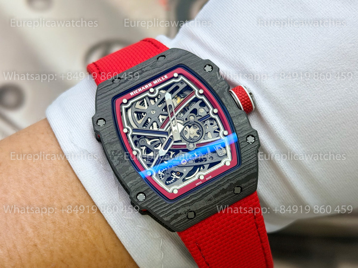 RF - Richard Mille RM 67-02 Alexander Zverev Rich Factory CRMA7 Pro Carbon TPT