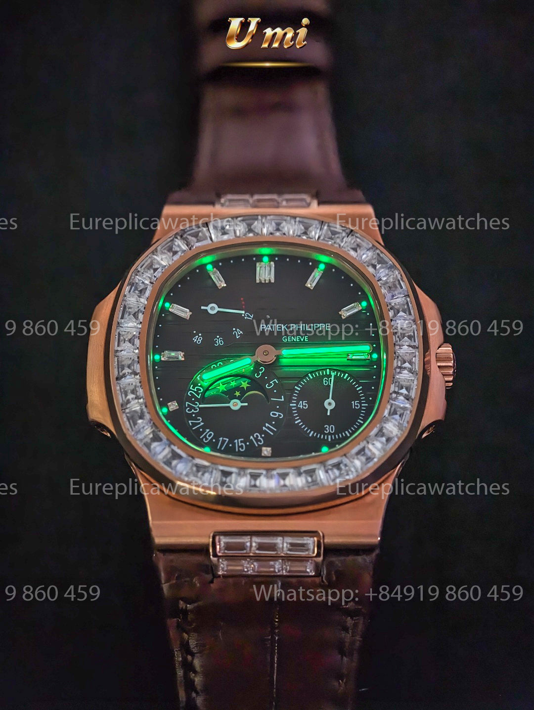 UMI Factory Patek Philippe Nautilus 5724R-001 – 114g Full-Weight Edition