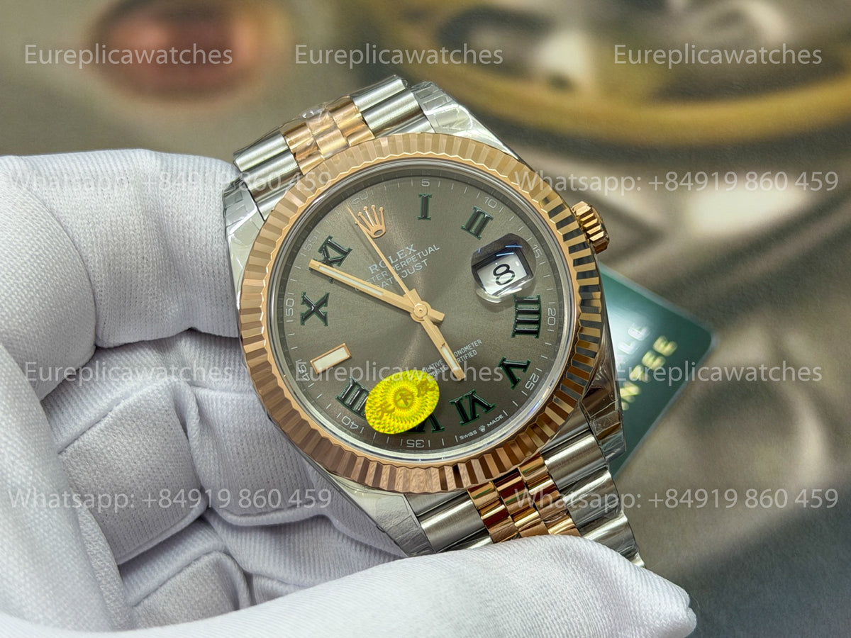 VSF - Rolex Datejust 41 Ref. 126334-0020 Wimbledon Dial VS Factory
