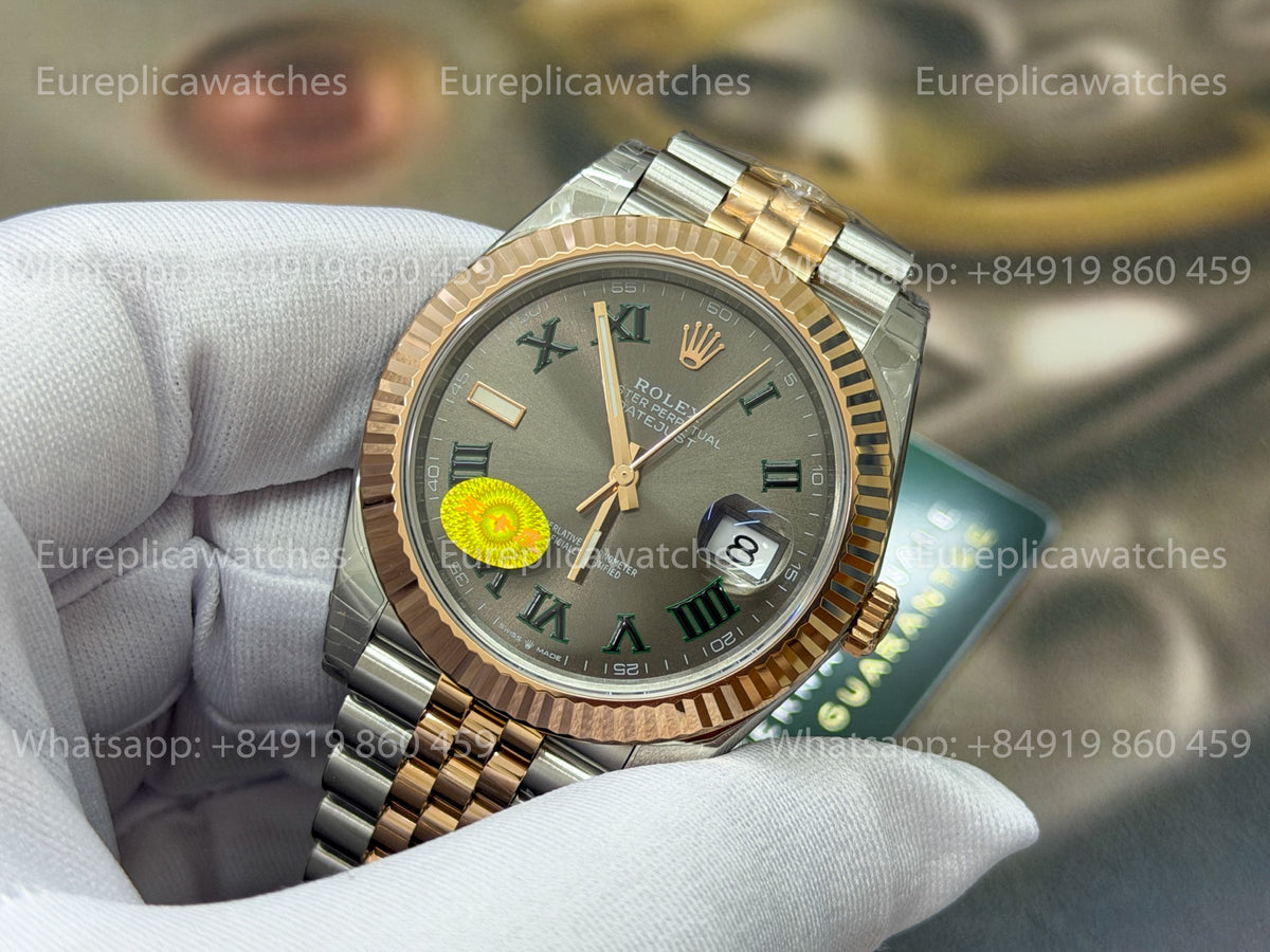 VSF - Rolex Datejust 41 Ref. 126334-0020 Wimbledon Dial VS Factory