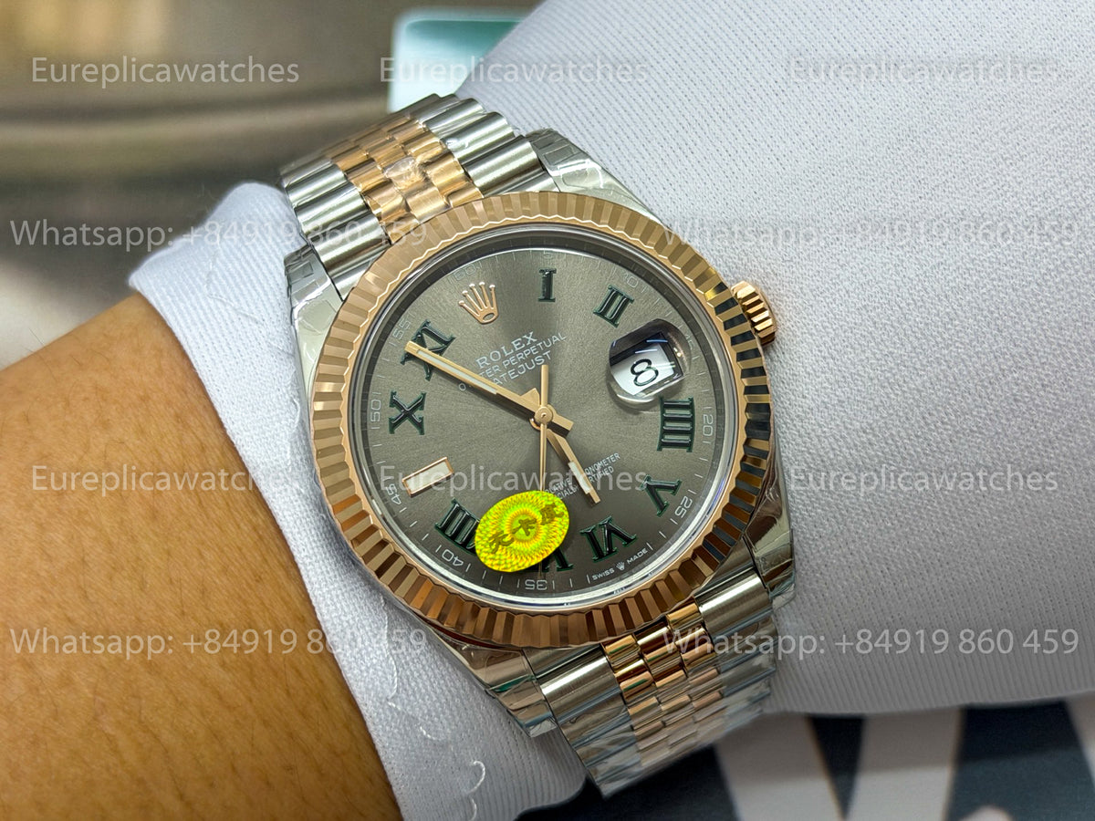 VSF - Rolex Datejust 41 Ref. 126334-0020 Wimbledon Dial VS Factory