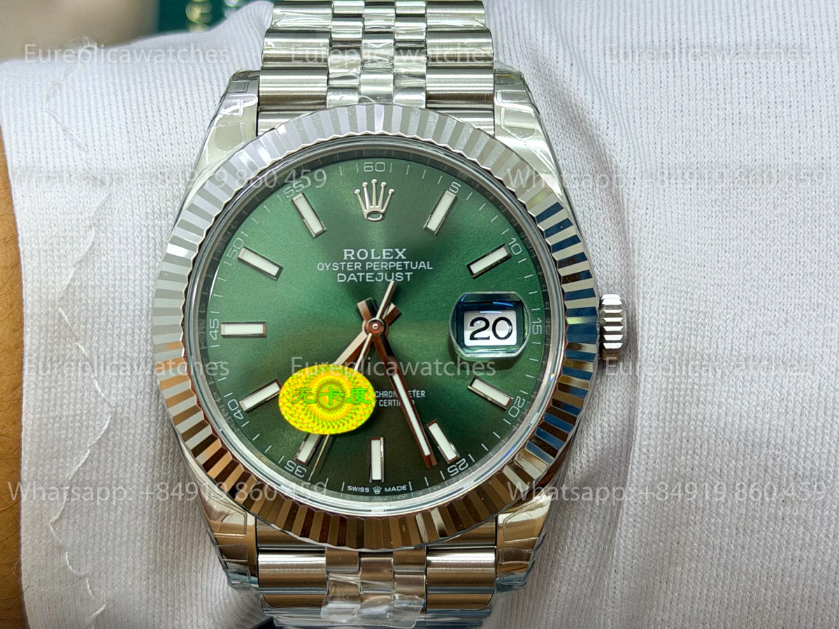 VSF - Rolex Datejust 41 Ref. 126334-0028 Green Dial VS Factory