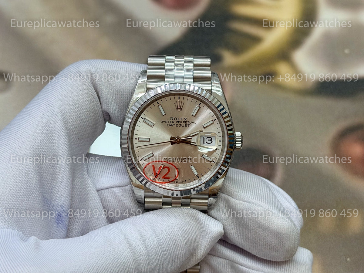 VSF - Rolex Datejust 36 Silver Dial 126234-0013 VS Factory V2
