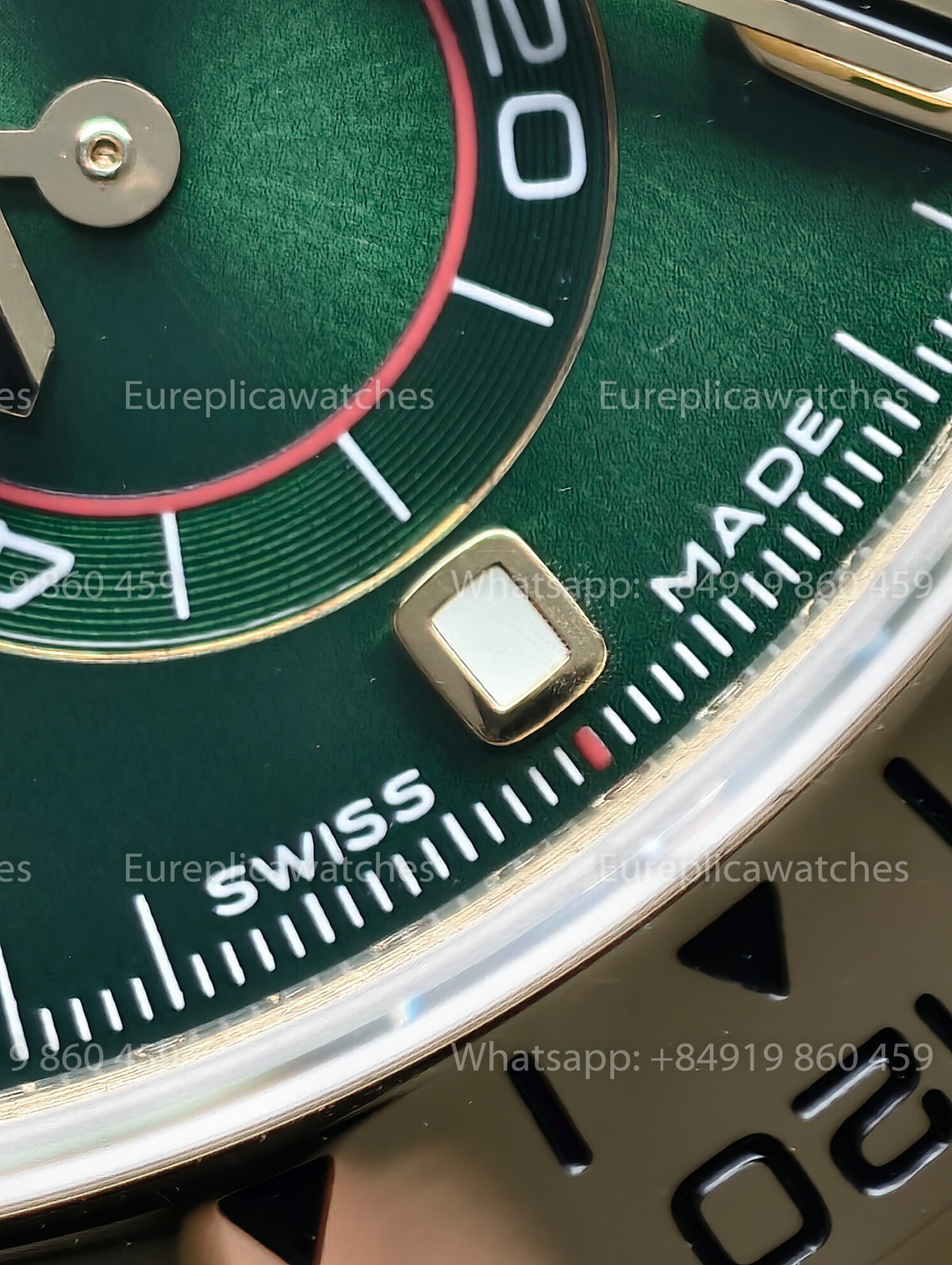 BDS Factory Rolex Cosmograph Daytona 116508-0013 Green Dial Yellow Gold Bracelet – Full-Weight Edition